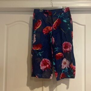Banana Republic Floral Gaucho Pants